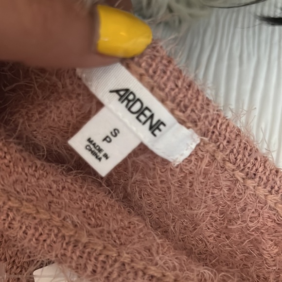 Soft one shoulder sweater dress - Picture 4 of 5